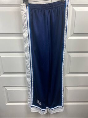 Vintage Dallas Mavericks Pants boys XL  16/18 NBA Snap Tearaway Warm Up Y2K